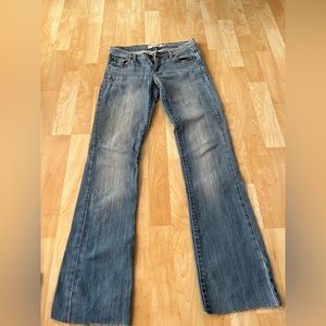 Abercrombie and fitch flared jeans